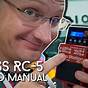 Boss Rc 5 User Manual