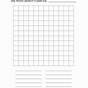 Free Printable Blank Word Search