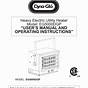 Dyna Glo Pro 80000 Btu Manual
