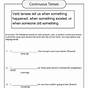 Verb Tense Consistency Worksheets With Answers