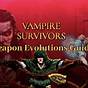 Vampire Survivors Weapon Evolutions