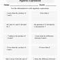 Grade 6 Algebraic Expressions Worksheets