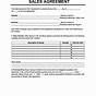 Sales Agreement Template Free Download