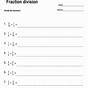 Fraction Multiplication And Division Worksheet