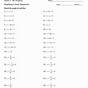 Graphing Linear Equations Worksheet With Answers