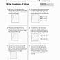 Equations Of Lines Worksheet