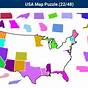 Map Of Us Puzzle