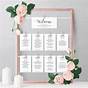 Hanging Seating Chart Wedding