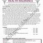 Health Insurance 101 Worksheet Answers