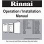 Rinnai Mc-91-2us-s Manual