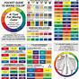 Color Wheel Chart For Painting