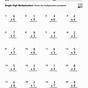 Multiplication Worksheets 3 Digits