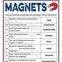 Magnetism Vocabulary Worksheet Pdf