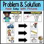 Problem And Solution Worksheets 1st Grade