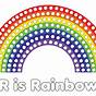 Rainbow Do A Dot Free Printable