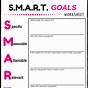 Free Printable Smart Goal Worksheet