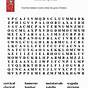Free Printable Word Search Puzzle