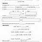Law Of Conservation Of Mass Worksheet