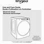 Whirlpool Dryer Wed6620hc Manual