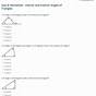 Exterior Angles Of A Triangle Worksheet