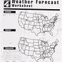 Forecasting Weather Map Worksheet