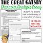The Character Analysis Of The Great Gatsby