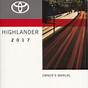 2021 Highlander Owners Manual