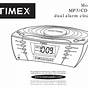 Timex Mp3 Clock Radio Manual