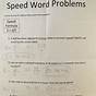 Practice Speed And Velocity Worksheet