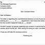 Sample Of Complaint Letter Against A Coworker With Unprofess