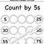 Count By 5's Chart Printable
