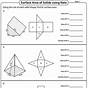 Surface Area Nets Printable