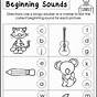 Free Printable Beginning Sounds Worksheets