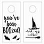 You've Been Boozed Printable