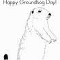 Coloring Pages For Groundhog Day