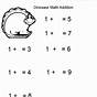 Worksheet Math First Grade