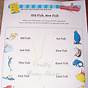 One Fish Two Fish Worksheets