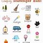 Printable Camping Activities For Kids