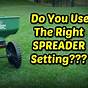 Vigoro Spreader Settings Chart