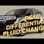 2017 Honda Pilot Rear Differential Fluid Change Interval