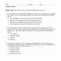 Introduction To Evolution Worksheet Answers