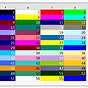 Color Index Vba Excel Table