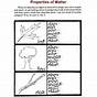 Properties Of Matter Worksheet