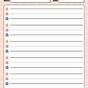 Printable 2nd Grade Lined Writing Paper