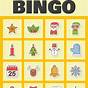 Printable Christmas Bingo Cards