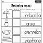 Literacy Worksheet For Kindergarten