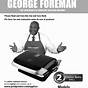 George Foreman Rapid Grill Manual