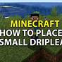 Small Dripleaf Minecraft