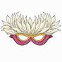 Printable Mardi Gras Mask