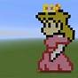 Princess Peach In Minecraft